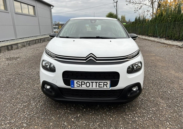 Citroen C3 cena 39900 przebieg: 133000, rok produkcji 2019 z Mława małe 277